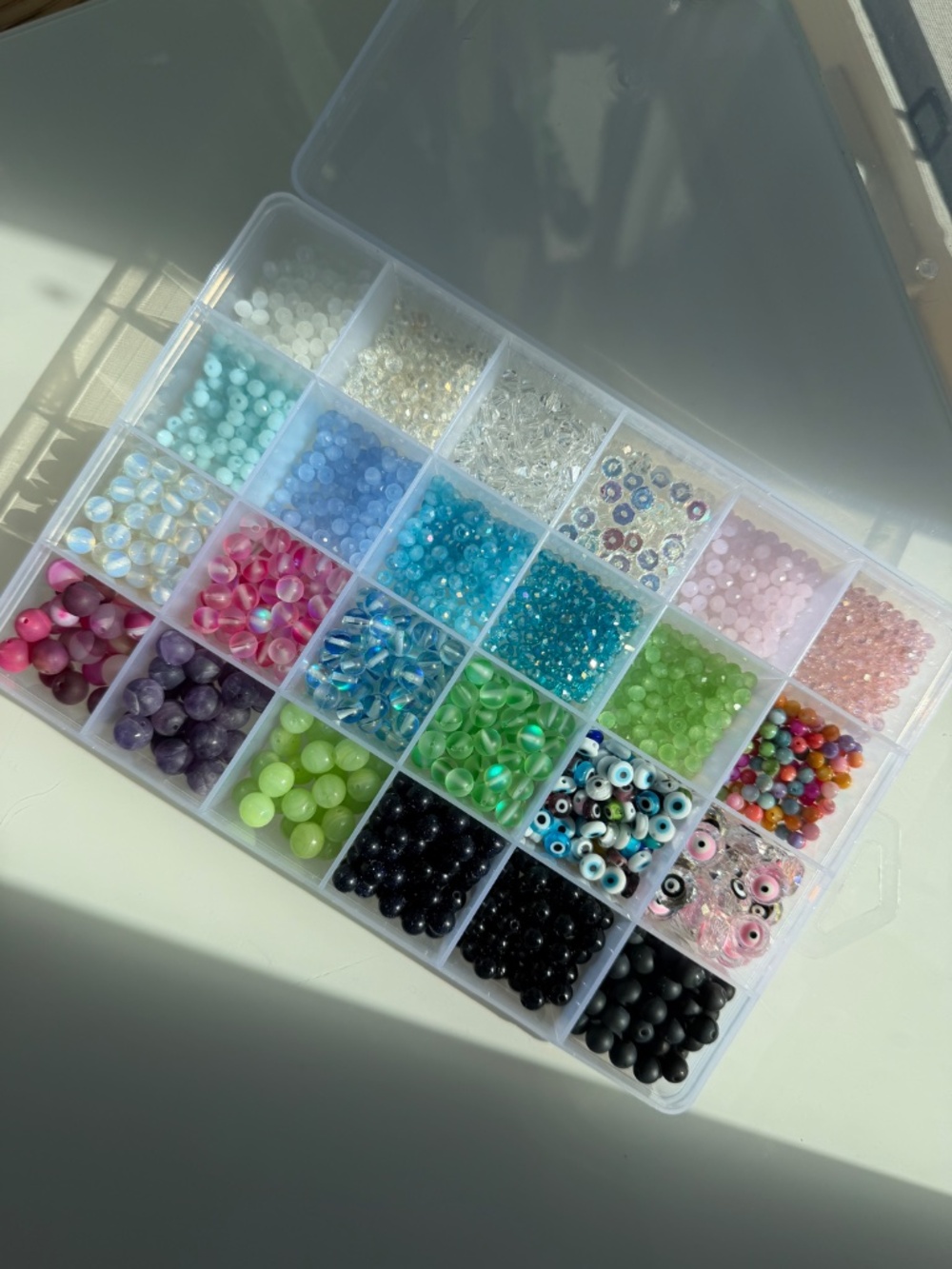 Assorted Craft Beads – 24 Types - Picture 5 of 9